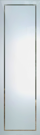 Door Glass Insert with sandblast Frosted Glass Design Art Glass Featuring Sandblast Etched Glass by Sans Soucie