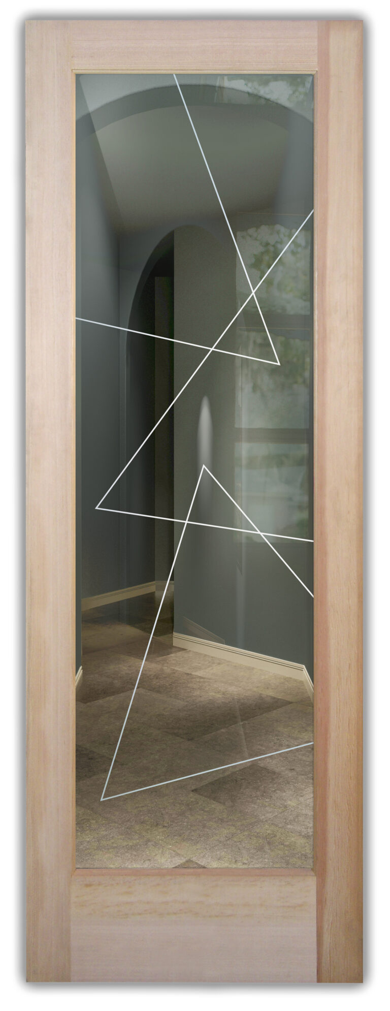 Triangles Pinstripe