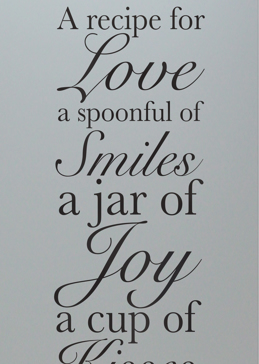 Recipe for Love