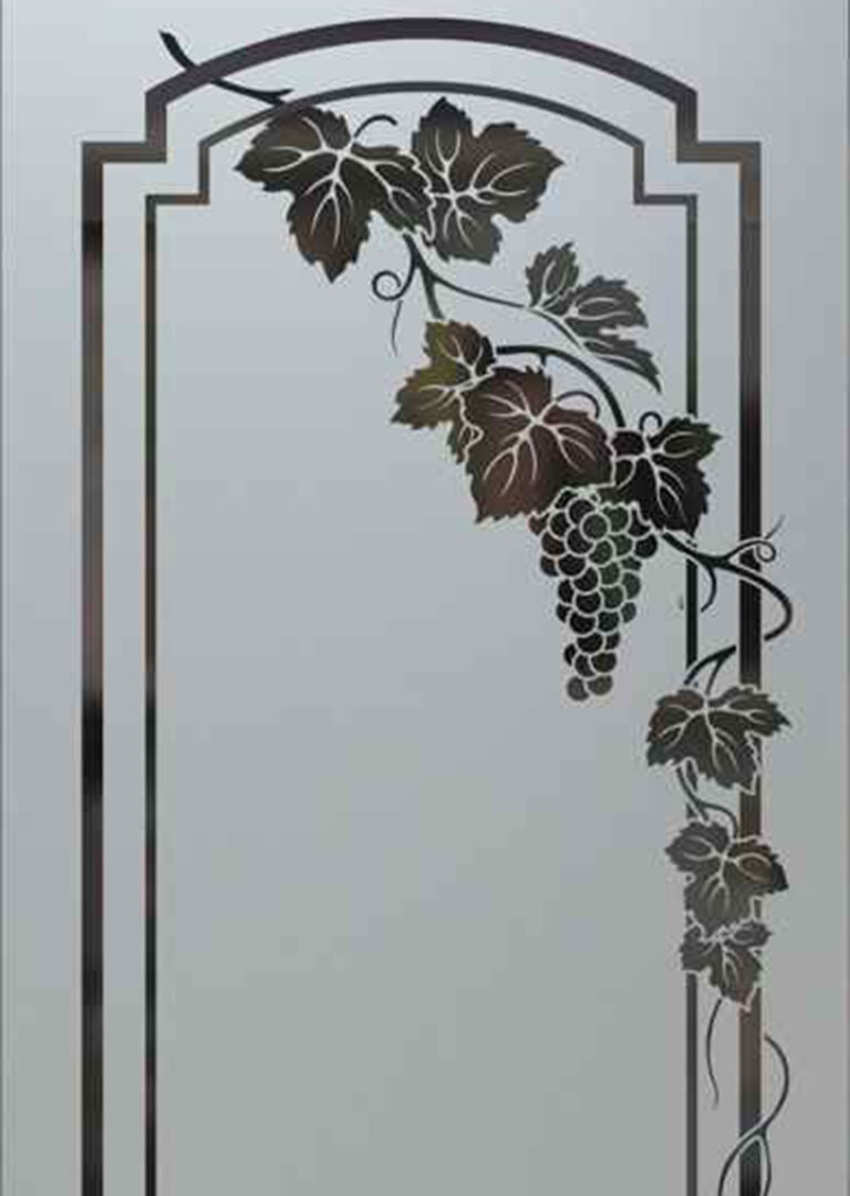 Vineyard Grapes Cascade Arched