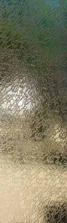 Door Glass Insert featuring Frosted Glass Design Etched Glass by Sans Soucie Art Glass with Custom Patterns Design Delta Clear