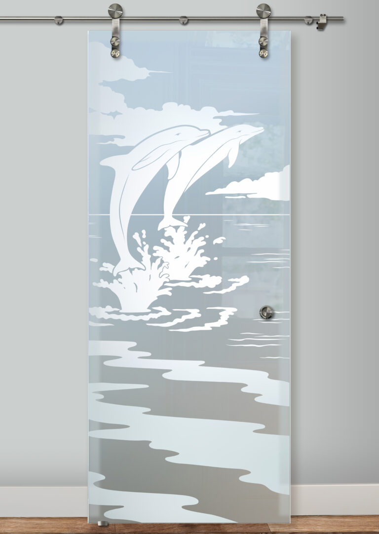 Dolphins Leaping