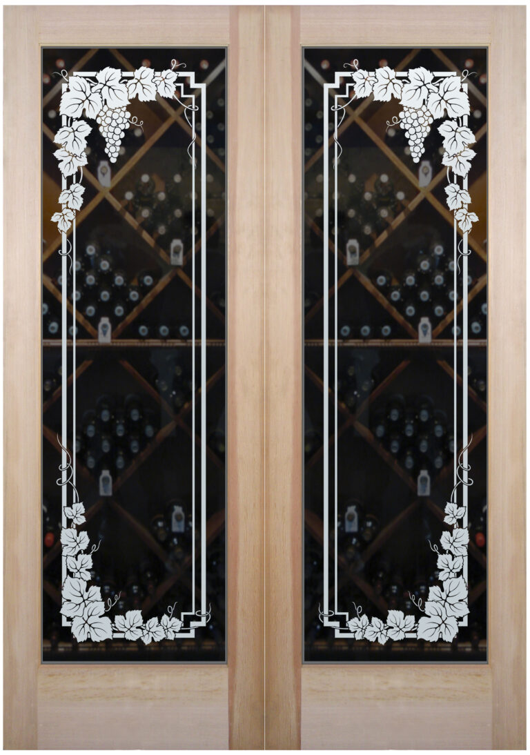 Vineyard Grapes Garland II Pair
