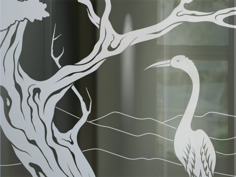 Bonsai Egret