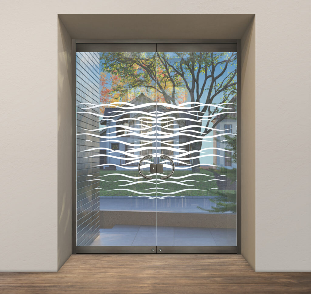 High-end full glass exterior doors backed by expert craftsmanship.