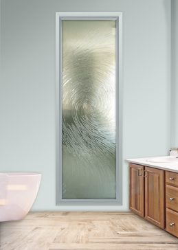 Cast Swirls II - Cast Glass CGI Oceanwave Exterior