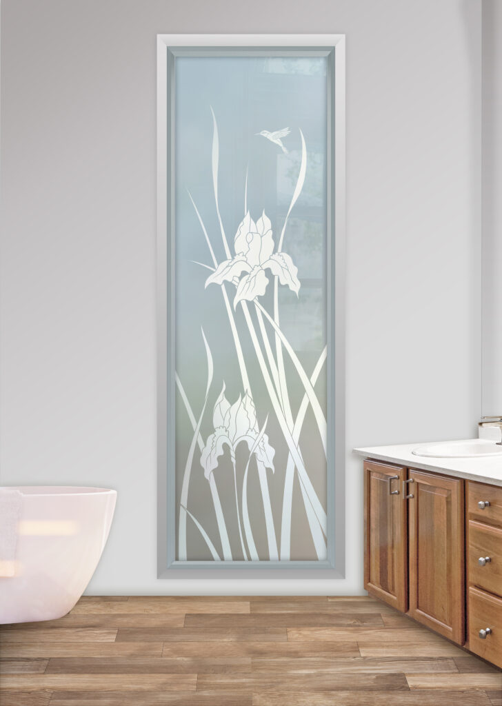Etched windows