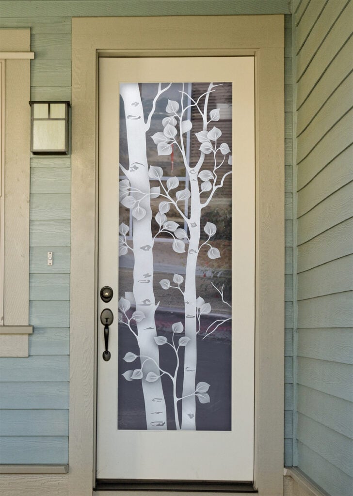 frosted glass door birch by sans soucie bohemian style design