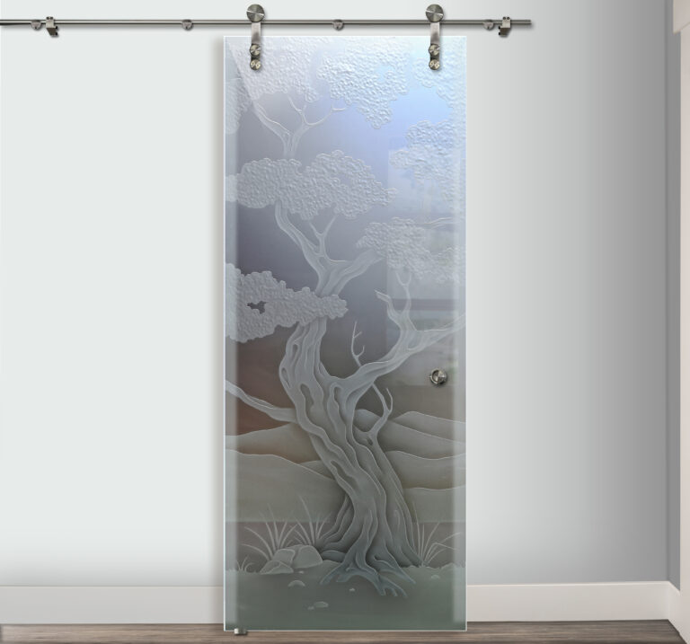 3d glass door type