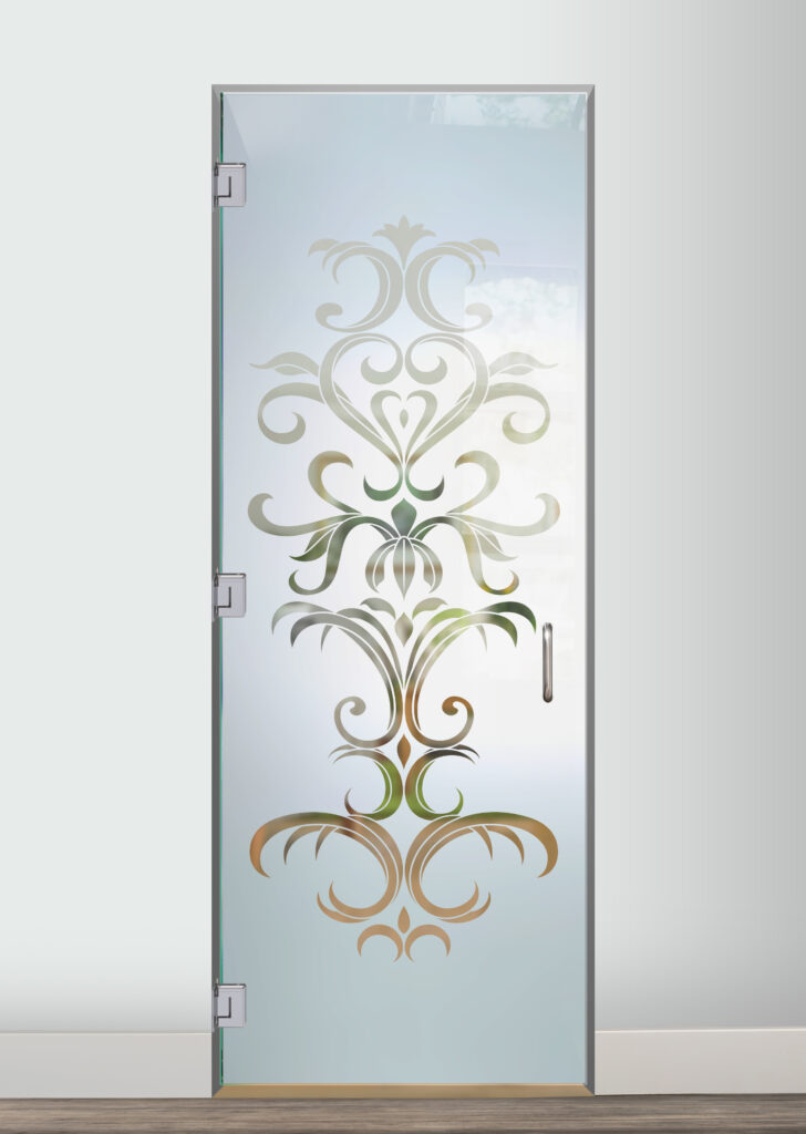 frosted glass doors for a traditional decor classic design style sans soucie demure scrolls