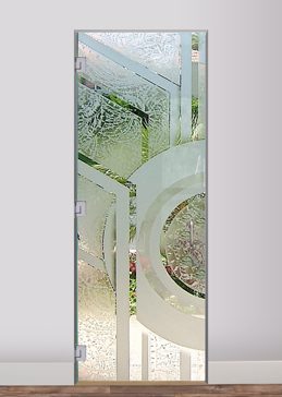 Frosted Glass Design Effect by Sans Soucie Art Glass - 2D