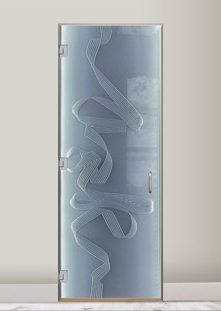 Interior Glass Door with sandblast Frosted Glass Design Art Glass Featuring Sandblast Etched Glass by Sans Soucie