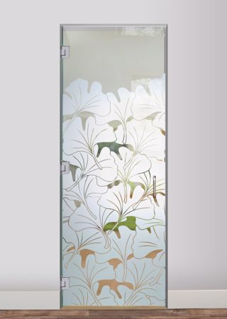 Interior Glass Door with sandblast Frosted Glass Design Art Glass Featuring Sandblast Etched Glass by Sans Soucie