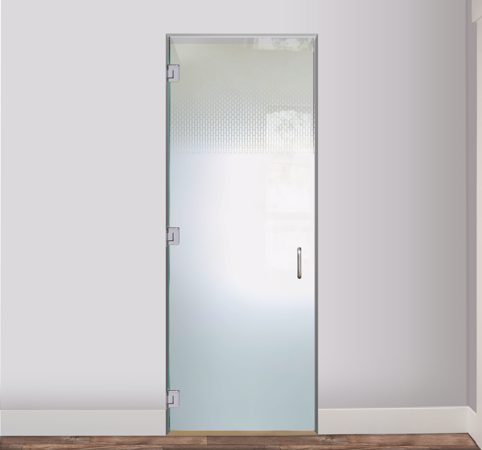 Interior Glass Door with sandblast Frosted Glass Design Art Glass Featuring Sandblast Etched Glass by Sans Soucie