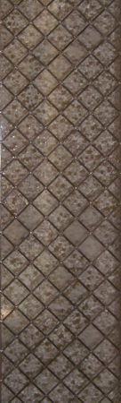 Door Glass Insert with a Frosted Glass Seedy Squares Traditional Design for Semi-Private by Sans Soucie Art Glass