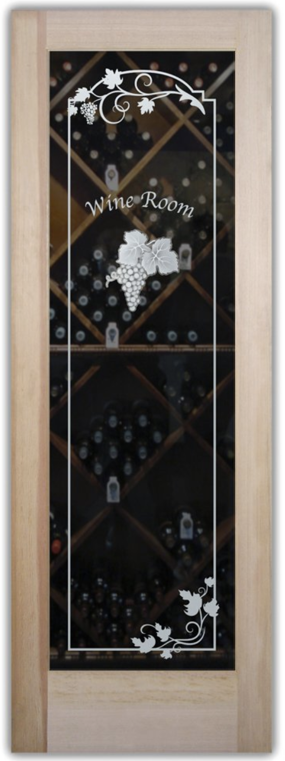 Wine room door