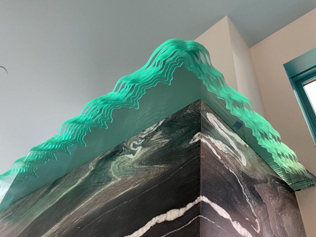 Close-up look at Iceberg Layers.
