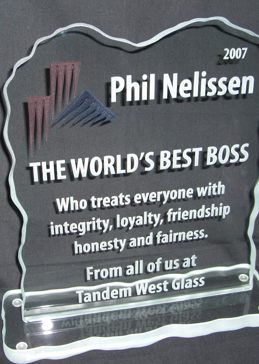 World's Best Boss (similar look)