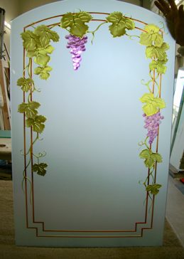 Vineyard Grapes Trellis