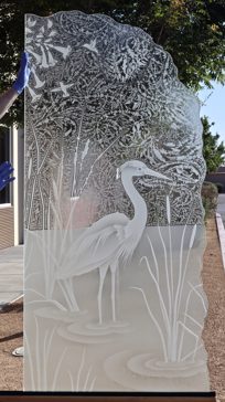Standing Egret