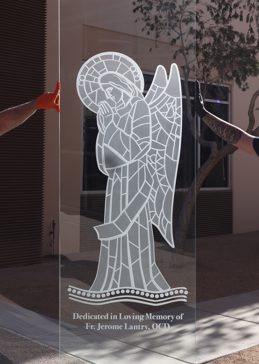 Angel Faux Leaded