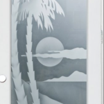 Image for Beautiful art glass door