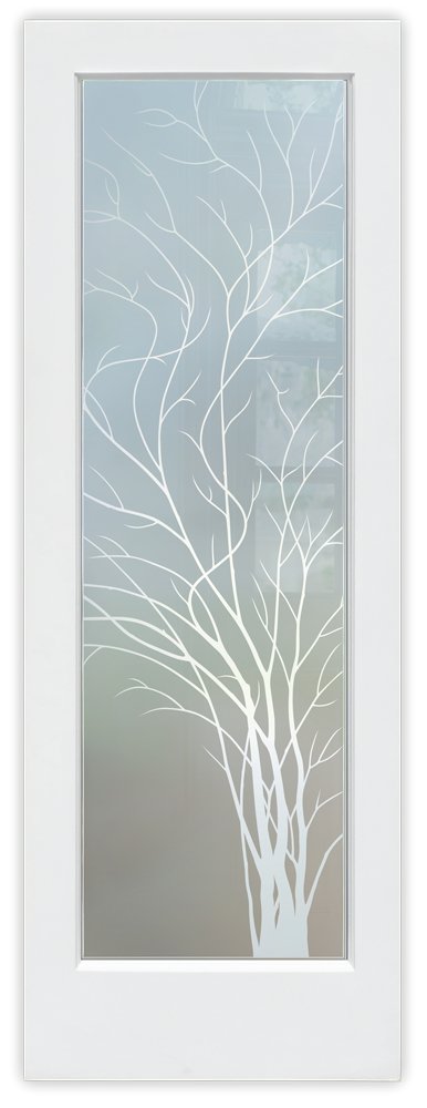 A frosted glass window from Sans Soucie.