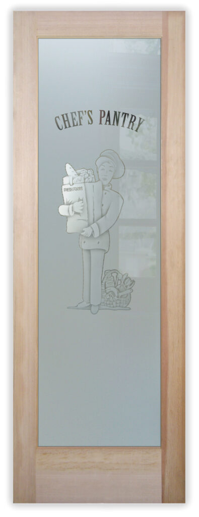 Pastry Chef design 2D Shaded Neg pantry door