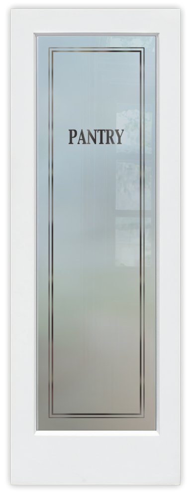 glass pantry door with frosted glass design classic style by sans soucie classic