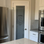 Image for The artistic glass door adds that final touch to elevate your pantry