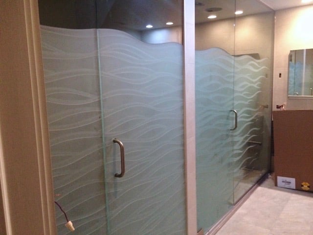 Is a Frosted Glass Shower Door in Style?