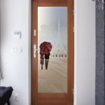 Image for These interior frosted glass doors are perfect!