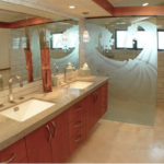 Image for The best frosted glass shower panel!