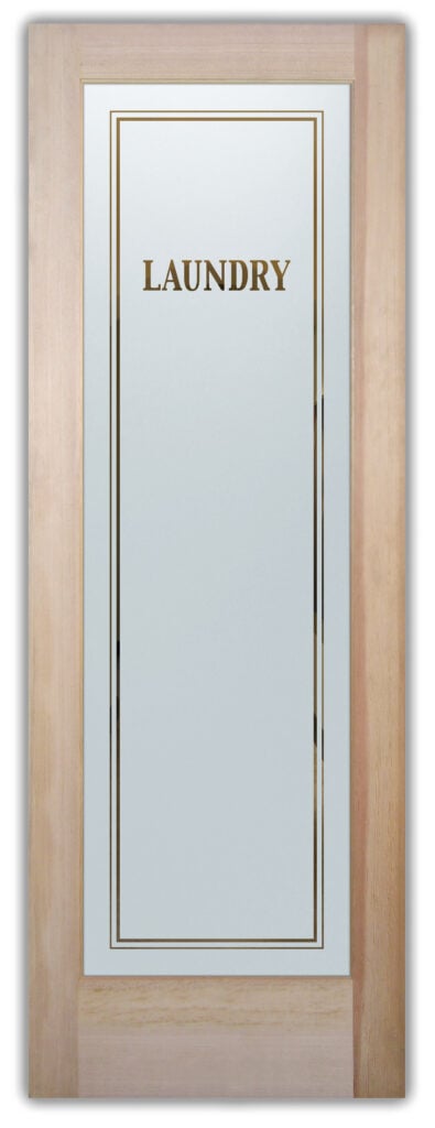 laundry door semi-private frosted glass classic style interior door sans soucie

