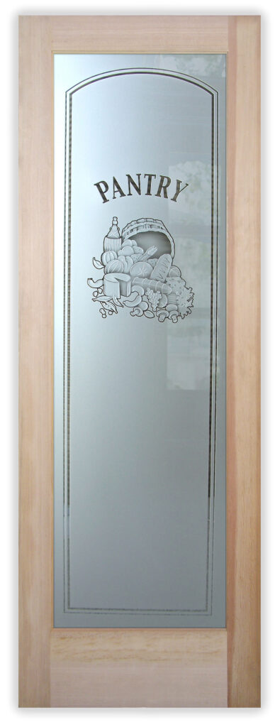 Pantry Door Glass Effect Semi-Private 3D Enhanced Negative Frosted glass interior doors sans soucie
