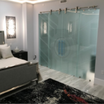 Image for The workmanship on my frosted glass barn door was immaculate and the measurements were perfect