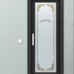 Image for Very classy frosted glass laundry door