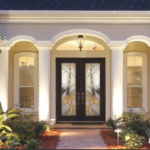 Image for Fabulous work creating my frosted glass interior door!