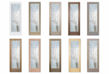 wood species guide slab prehung doors by sans soucie art glass