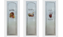 pantry doors with painted glass designs sans soucie art glass