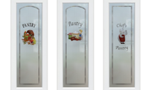 pantry doors with painted glass designs sans soucie art glass