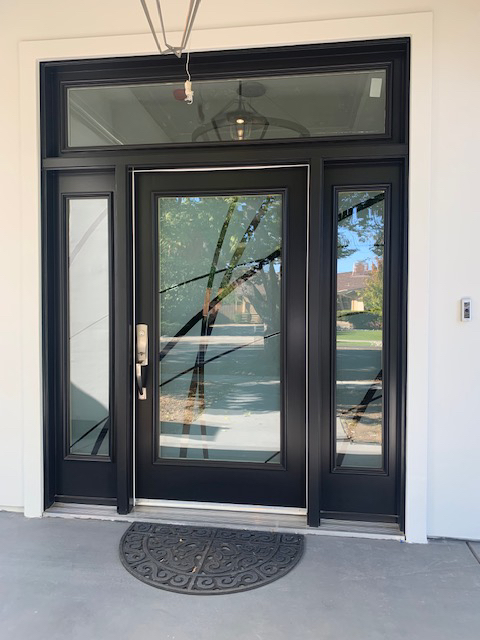 Premium decorative glass sidelights made from durable tempered safety glass