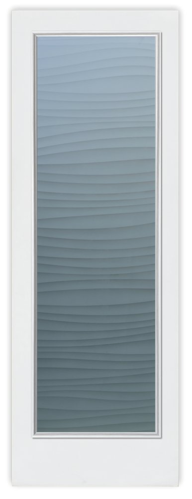 Nokes Waves Private 2D Effect
Frosted Glass Finish exterior front entry glass door contemporary design sans soucie