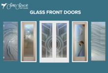 glass front doors with frosted glass sans soucie art glass