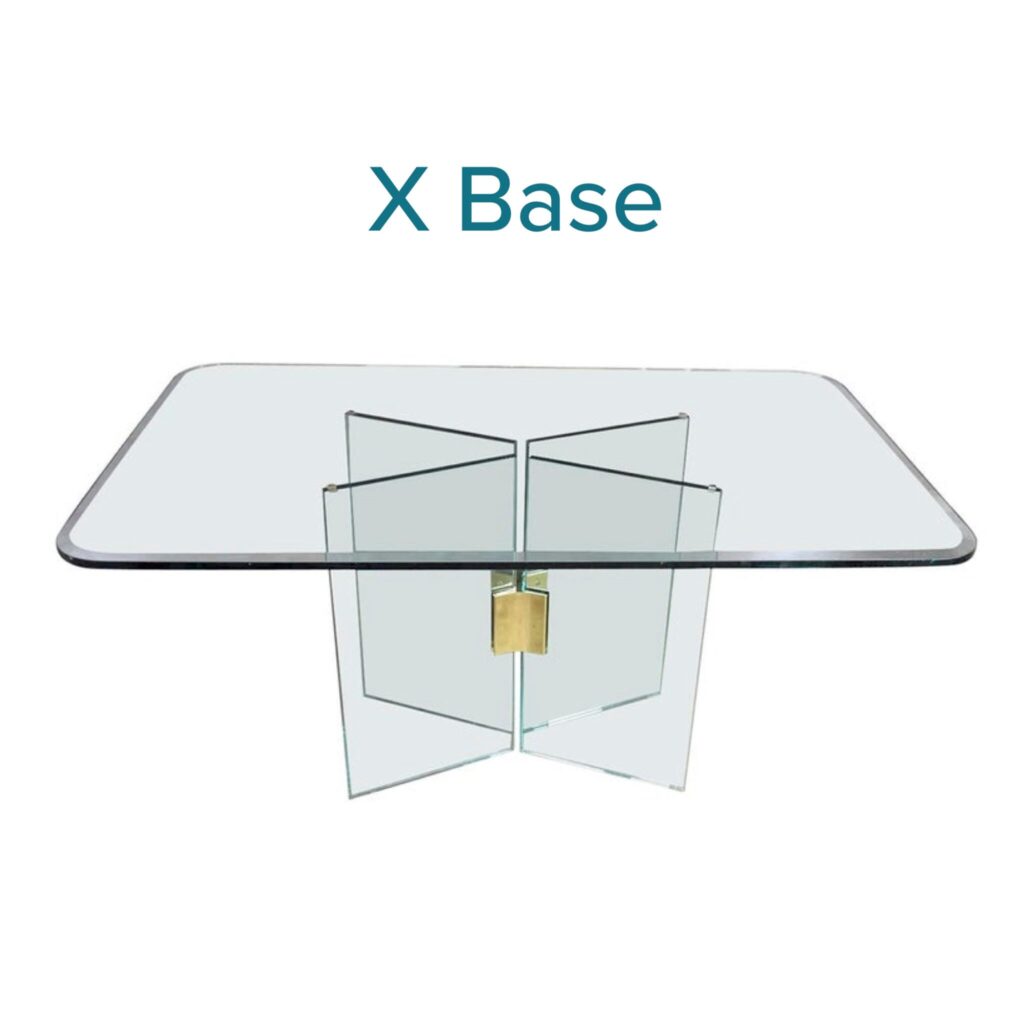 X Base Connectors Not Private 
Plain Glass (no art) Clear Sans Soucie 