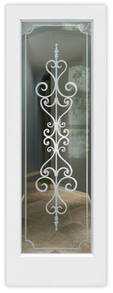 Carmona Not Private 3D Clear Glass FinishGlass Pantry Doors Glass Interior Door Sans Soucie 