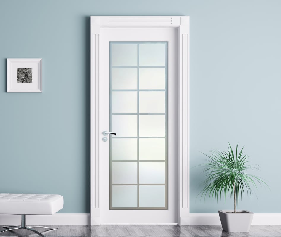 Panes Private 1D Private Frosted Glass Finish Modern Interior Glass Doors Sans Soucie 