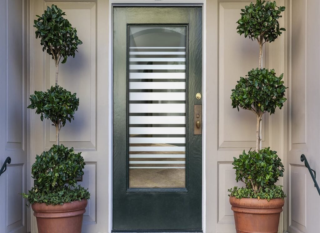 Expanding Bands Not Private 1D Positive Clear Glass Doors Exterior Frosted Glass Door Entry Door Sans Soucie  