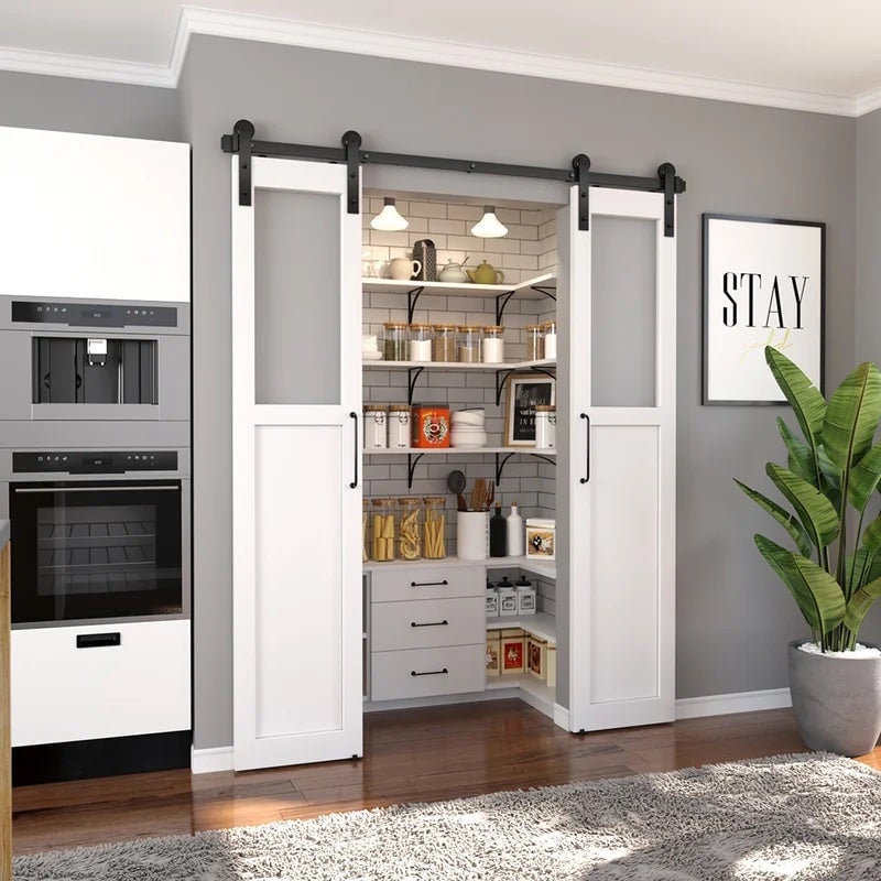 Pantry cabinet deals door