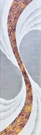 Door Glass Insert with sandblast Frosted Glass Design Art Glass Featuring Sandblast Etched Glass by Sans Soucie